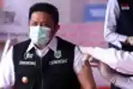 Gubernur Sumsel Herman Deru Disuntik Vaksin Covid-19