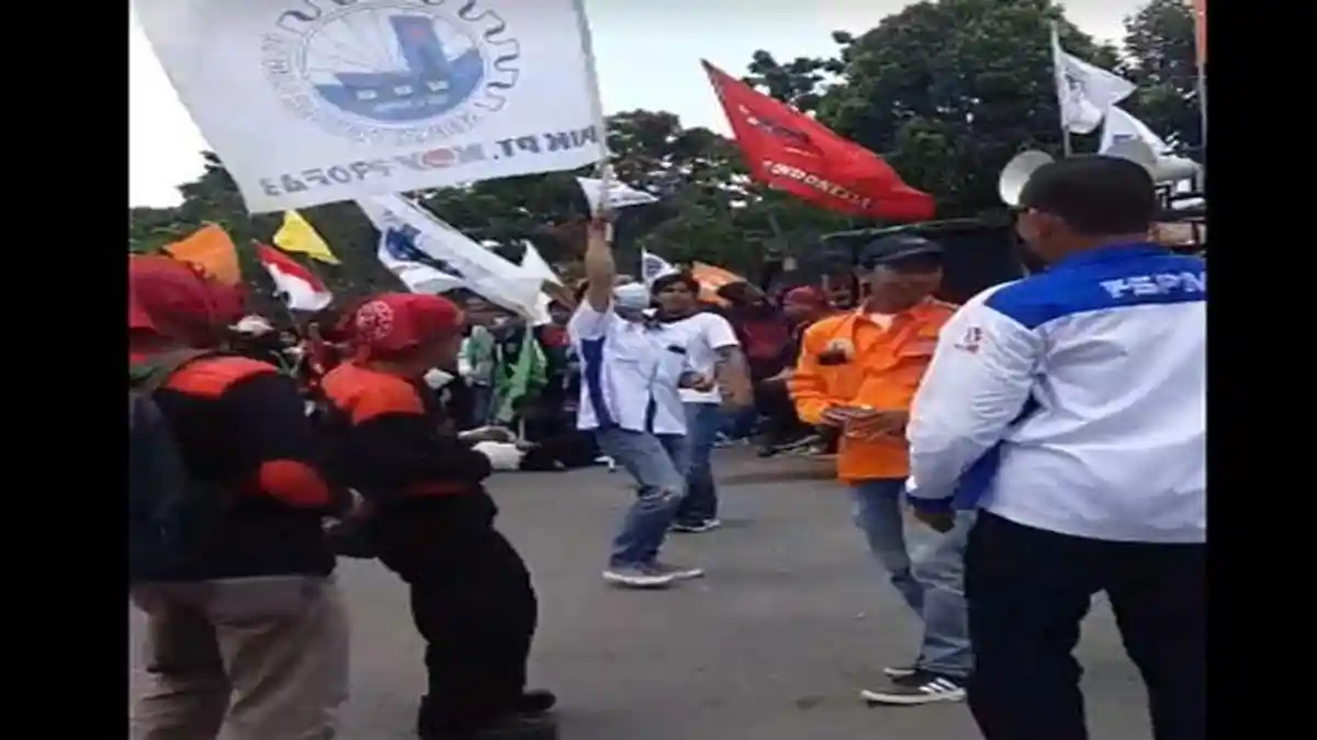 Enam Tuntutan Demo Buruh di Batam, Singgung Pengelolaan Air dan Listrik