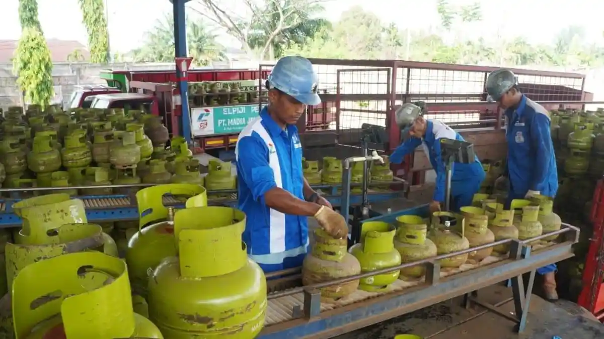 Pertamina Patra Niaga Regional Sumbagsel Jamin Pasokan LPG Bersubsidi di Sumsel Aman