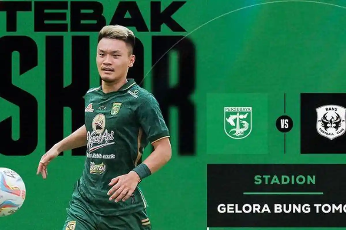 Link Live Streaming Persebaya vs Rans Nusantara FC, LIVE INDOSIAR Kick Off Jam 15.00 WIB