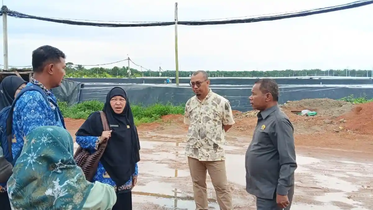 Sidak Perusahaan Tambak Udang di Desa Guntung dan Kurau, DPRD Minta Perbaiki Pengelolaan Limbah