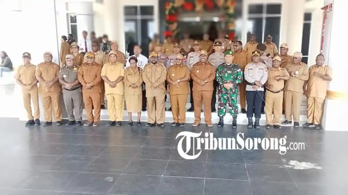 Pimpin Apel Perdana 2026, Bupati Maybrat Tekankan Peningkatan Disiplin dan Kinerja ASN