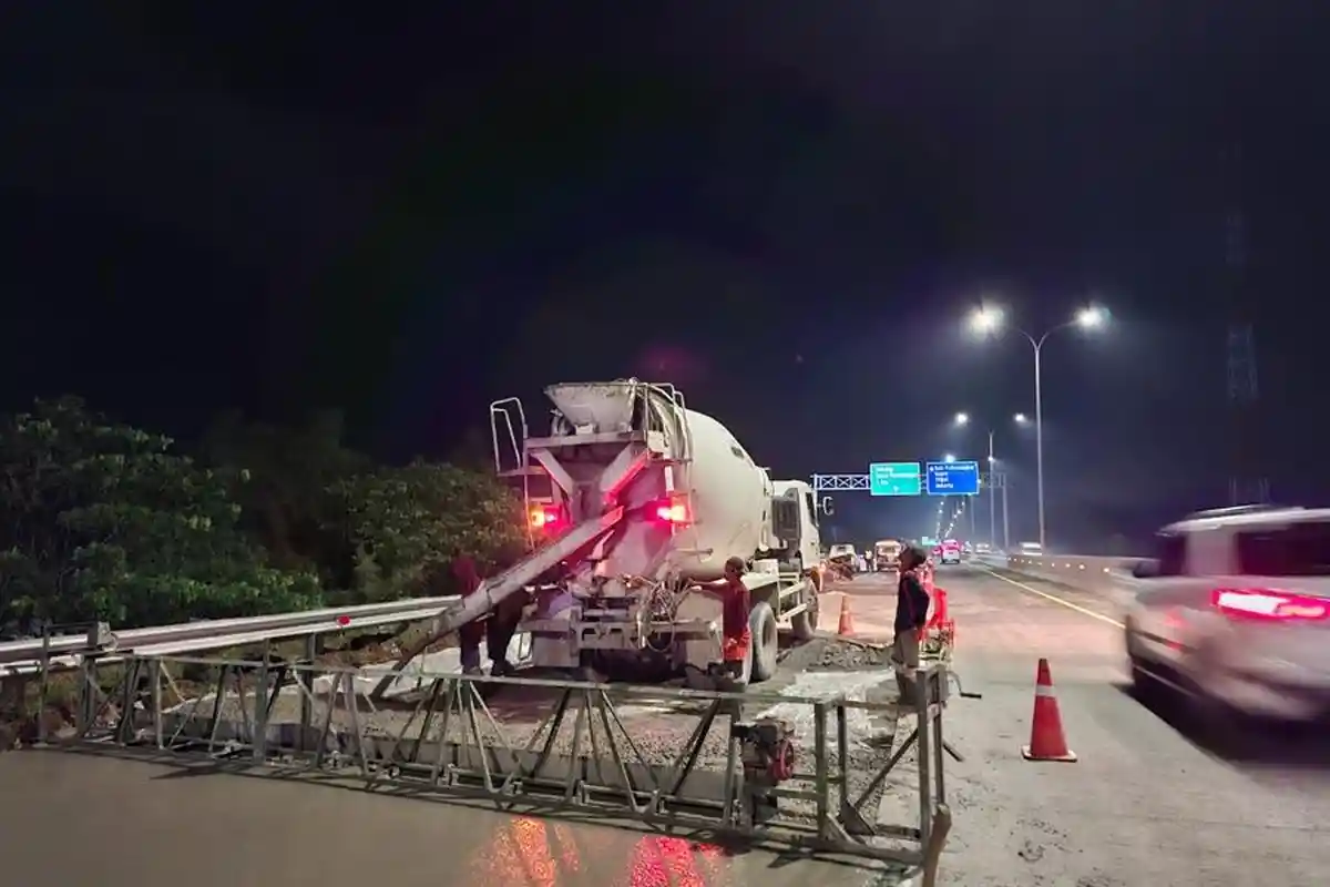 Hati-hati Ada Perbaikan Jalan di Ruas Tol Pekalongan, Ini Titiknya