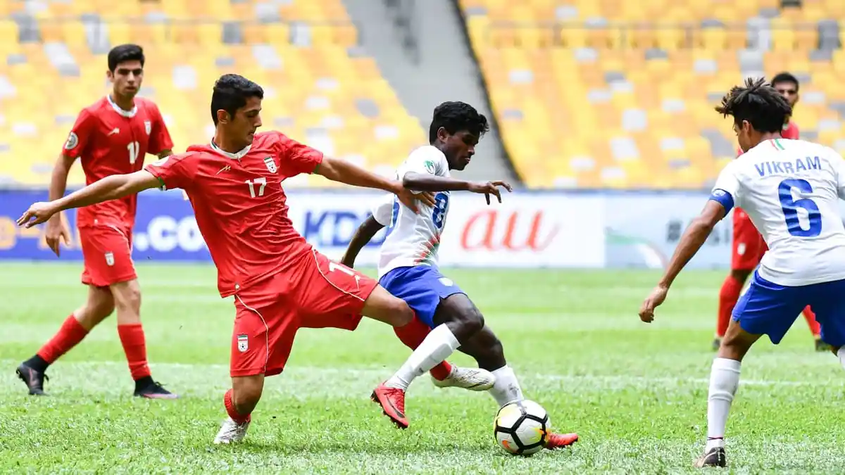 AFC U16 2018- Timnas U16 Iran Makin Sempoyongan, Ditahan Imbang India Tanpa Gol