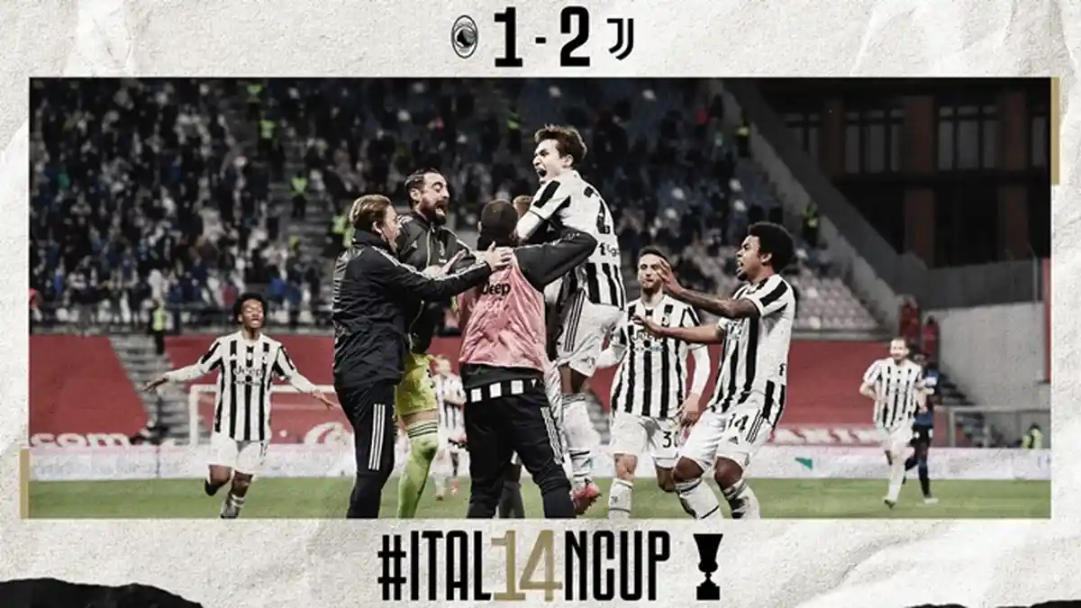 Juventus Juara Coppa Italia, Raih Gelar ke-14 Usai Kalahkan Atalanta