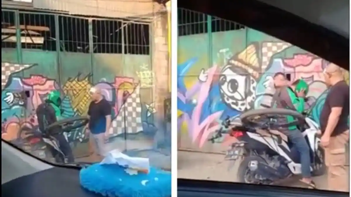 Viral Driver Ojol Dipukul Dua Abang Jago Tak Terima Mobilnya Disenggol