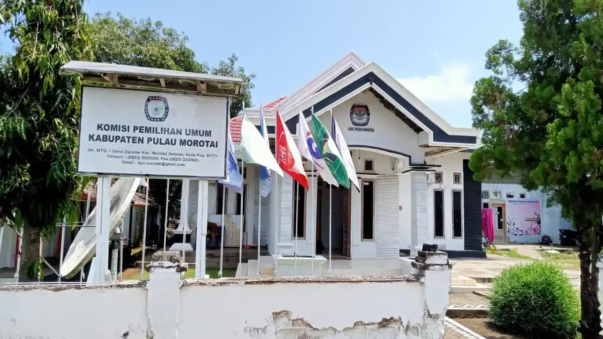 KPU Morotai Minta Semua Pihak Jangan Hanya Maknai Slogan Pemilu Tapi Perlu Diwujudkan
