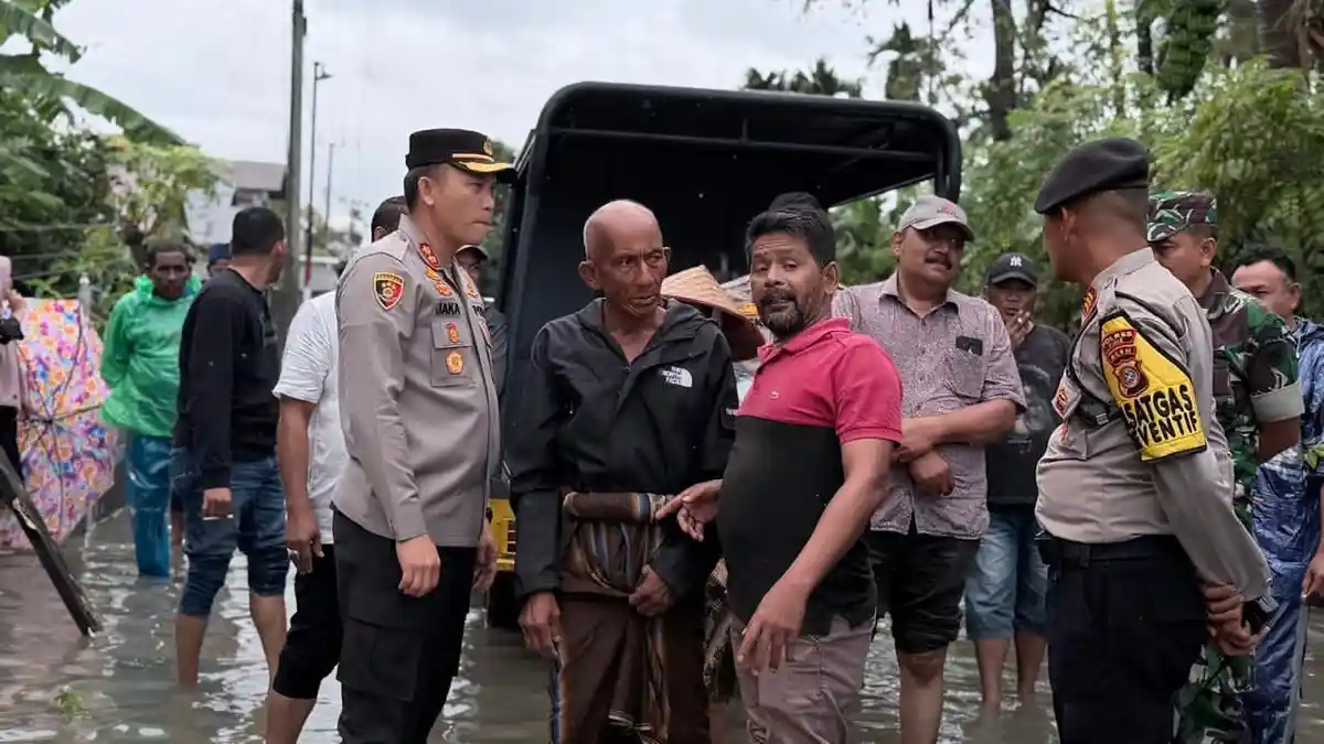 Hujan Deras, Ratusan Rumah di Batee Terendam Banjir