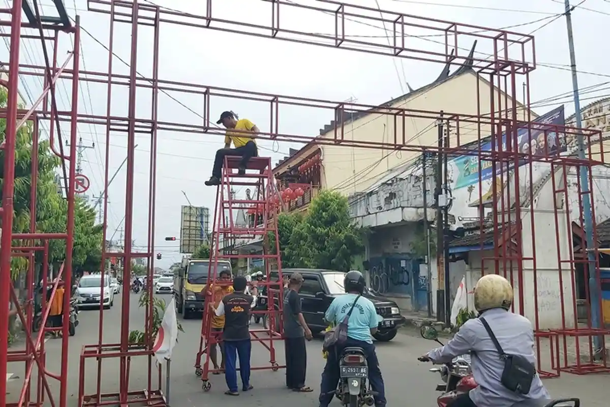 Persiapan Festival Kuliner Cap Go Meh di Kota Tegal, Digelar Tiga Hari Mulai Jumat 3 Februari 2023