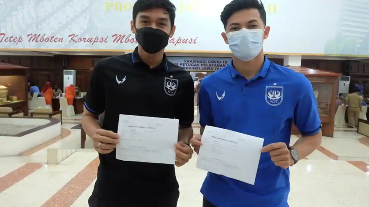 Manajemen PSIS Telah Kirimkan Daftar Pemain dan Staf yang akan Divaksin Corona