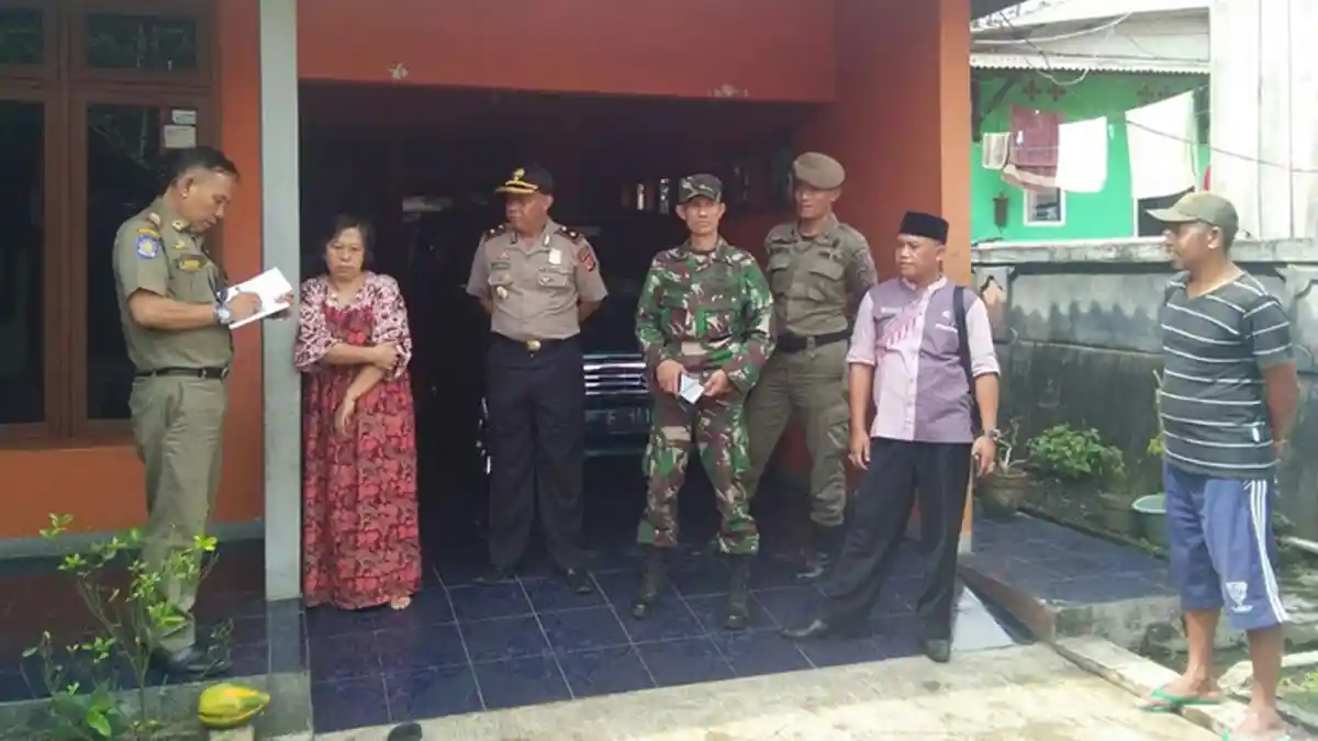 Antisipasi Terorisme, Polisi Sisir Kontrakan dan Kos-Kosan di Cigombong