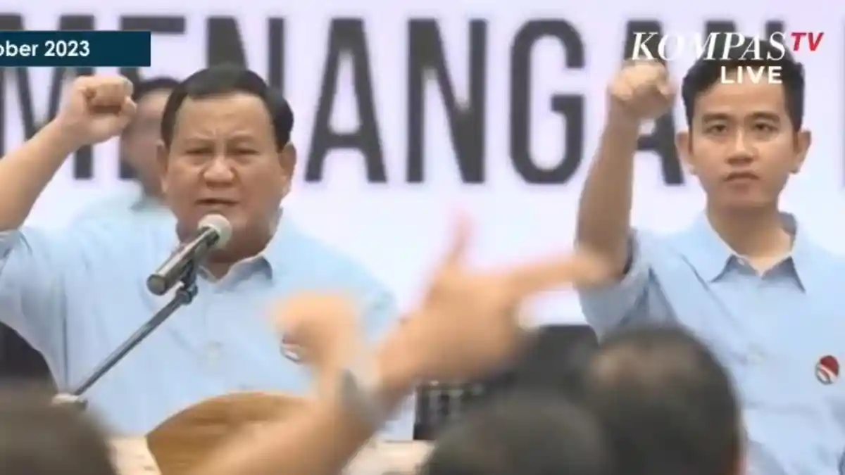 Hasil Survei Elektabilitas Duet Prabowo-Gibran Berpotensi Menang Satu Putaran