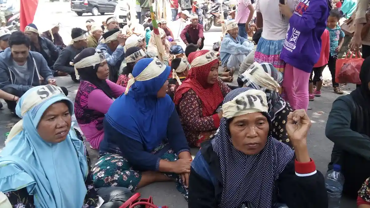 Petani Korban Penggusuran PT LNK Terancam Jadi Gelandangan, Ini Sebabnya