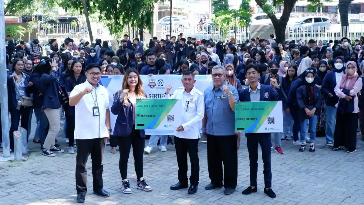 862 Mahasiswa KKN Unibos Tercover BPJS Ketenagakerjaan