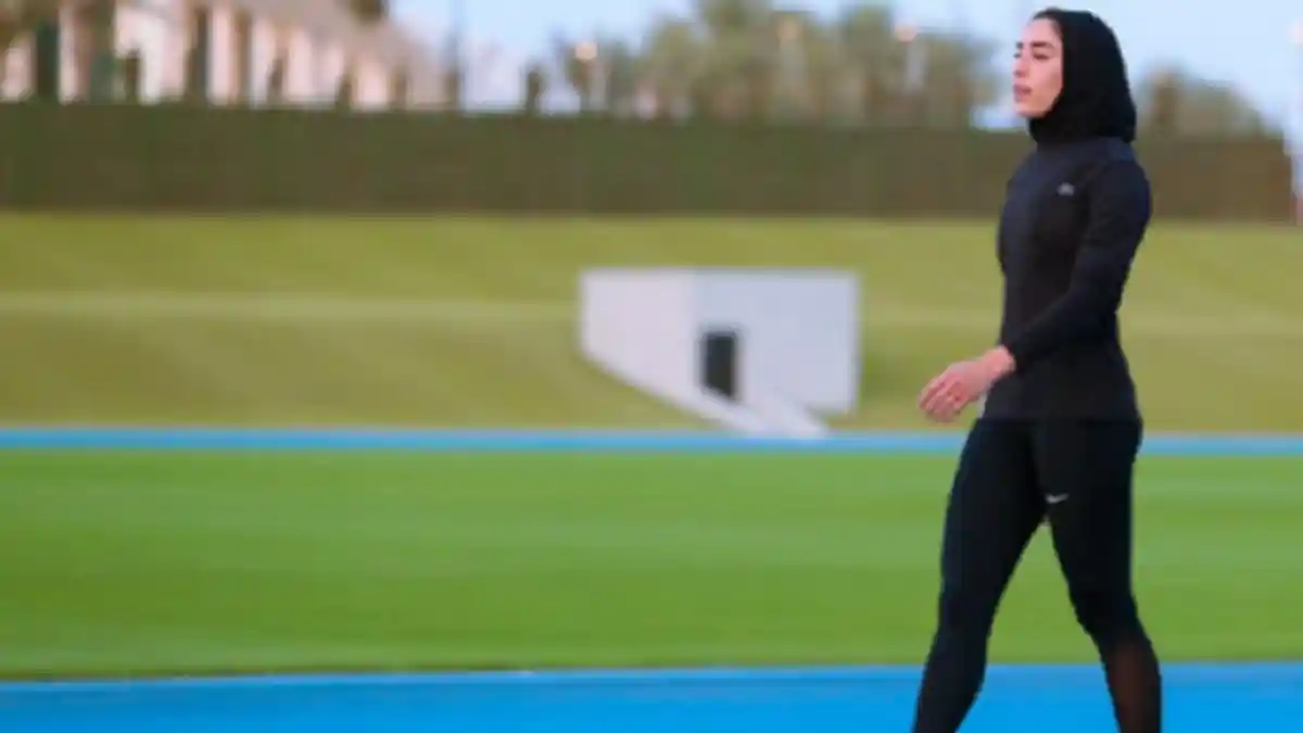 Sprinter Wanita Arab Saudi Siap Bertanding di Olimpiade Tokyo, Ini Perjuangannya