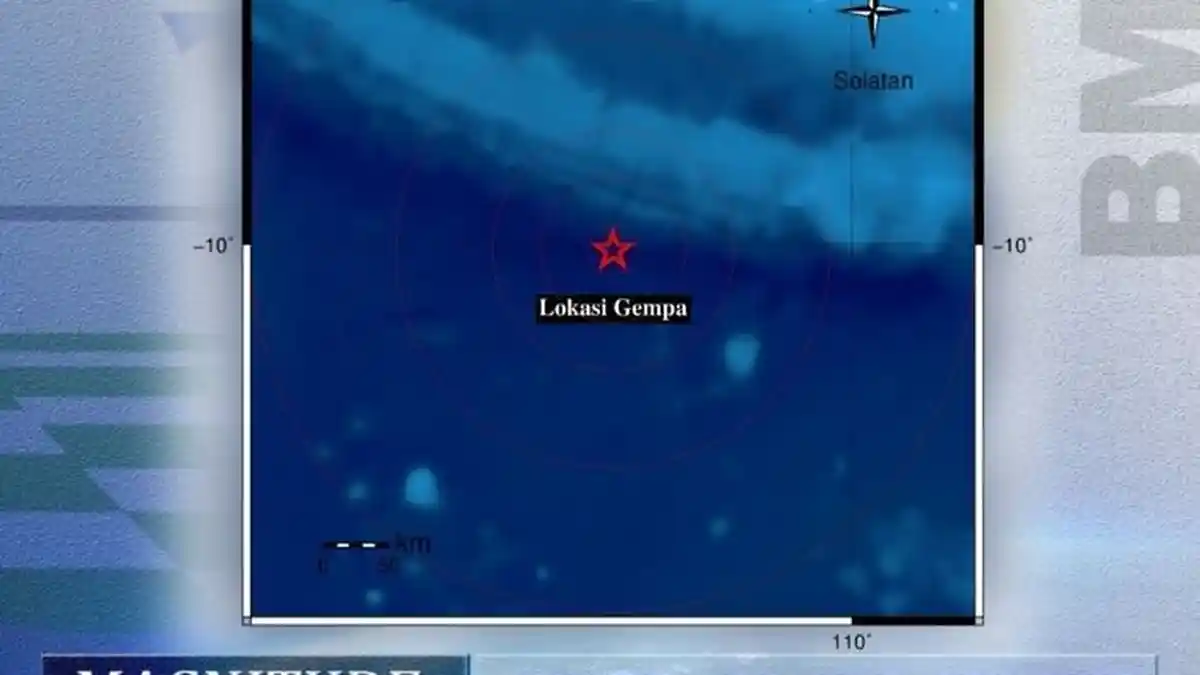 Tadi Pagi Gempa Magnitudo 4,5 Mengguncang Pangandaran, Getarannya Dirasakan Ayam Ringneck