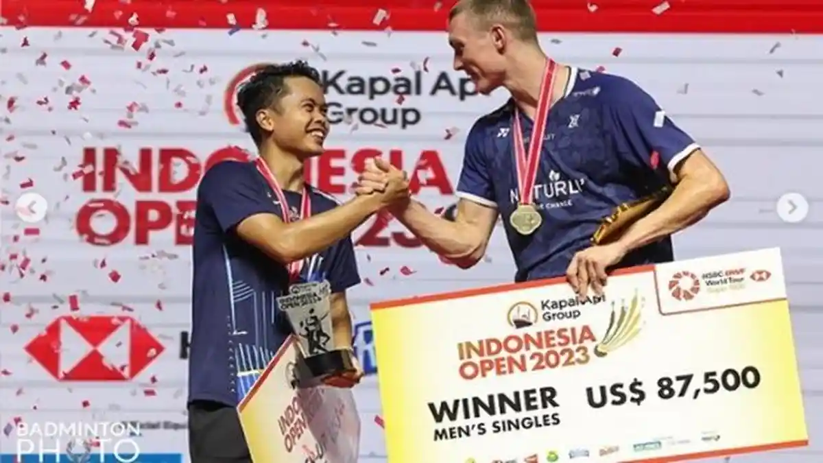 Curhat Viktor Axelsen, Ternyata Hadiah Indonesia Open 2023 Belum Cair, Sebelumnya di Denda BWF
