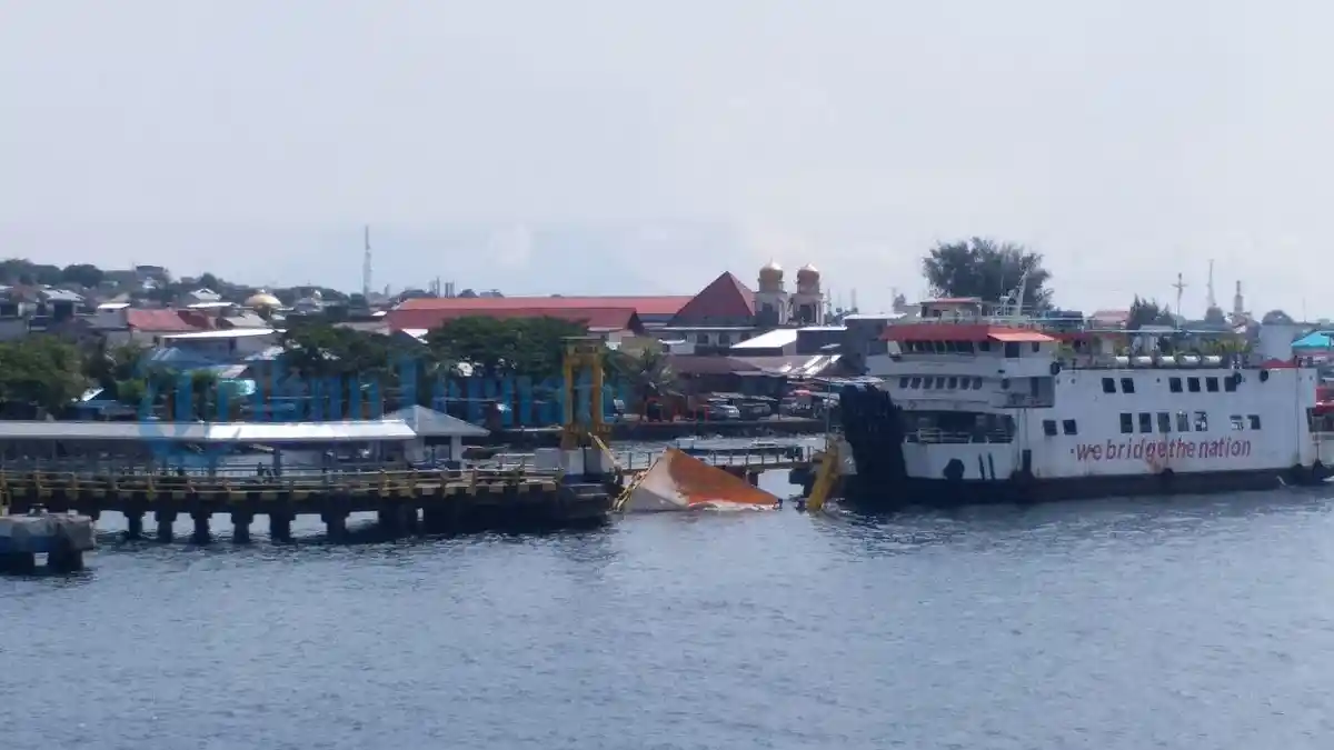 Insiden KMP Mutiara Pertiwi 1 Tabrak Dermaga Feri Bastiong Ternate Bakal Berujung Damai