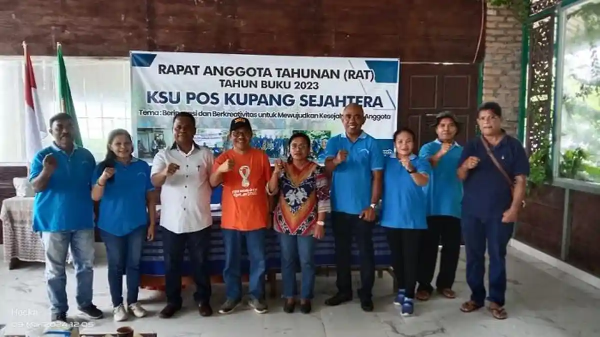 KSU Pos Kupang Sejahtera Jadi Koperasi ke-23 yang Selenggarakan RAT 