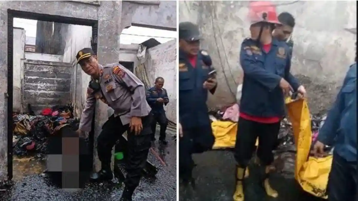 Aksi Heroik Seorang Ayah, Tewas Terbakar Saat Selamatkan Keluarga Dari Api, Sempat Berhasil Keluar