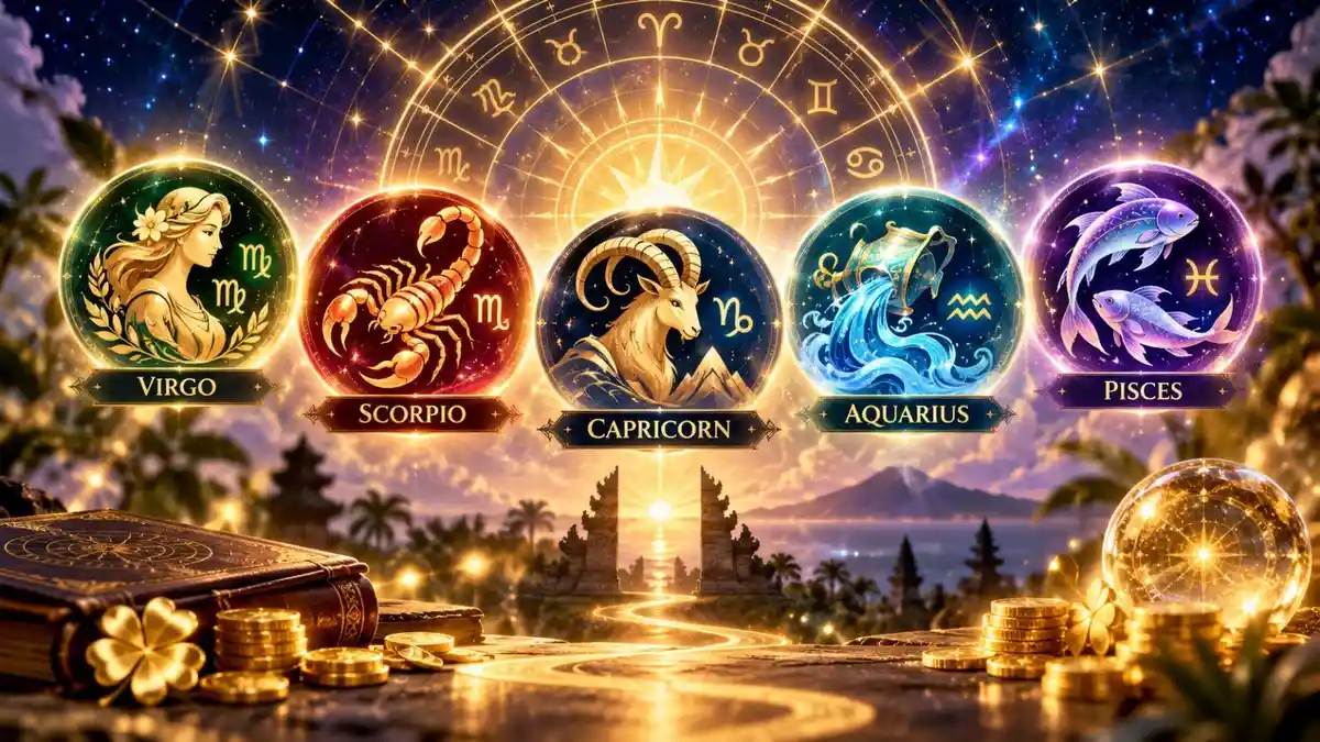 5 Zodiak Paling Beruntung Besok 30 Oktober 2026, Virgo dan Pisces Dapat Berkah Dari Dewi Fortuna