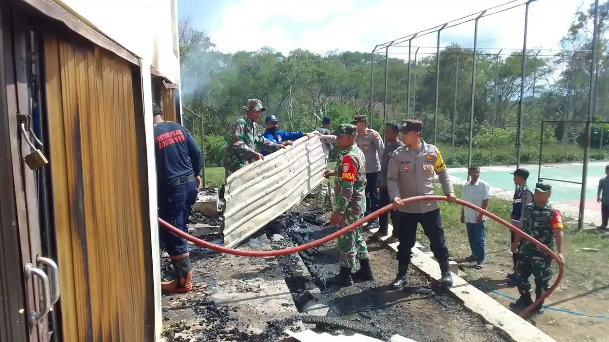 BREAKING NEWS: Gedung Serba Guna di Bener Meriah Terbakar