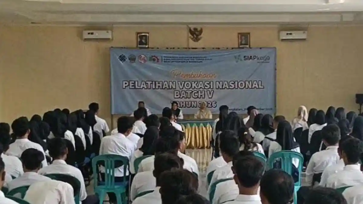 Lulusan SMA-SMK di Bangkalan Ikuti Pelatihan Vokasi, Mulai Desain Grafis hingga Teknik Las