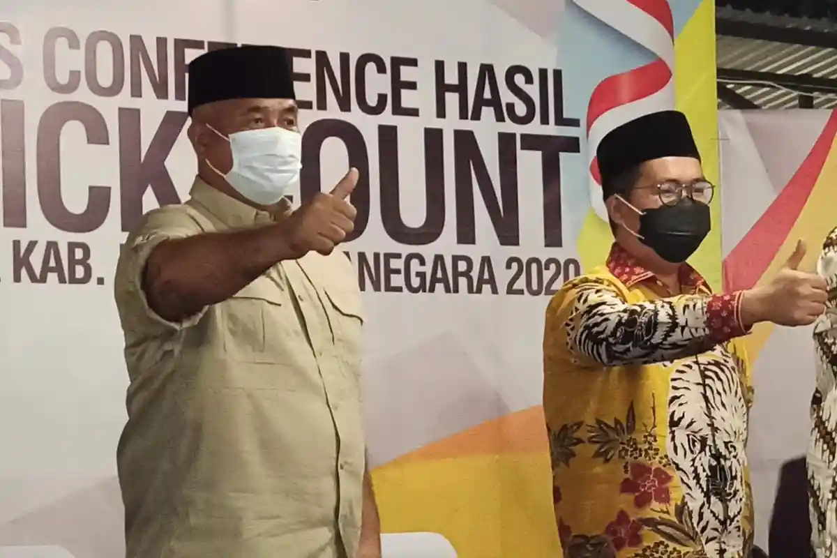Hasil Pilkada Kukar 2020, Quick Count Unggulkan Edi Damansyah-Rendi Solihin Dengan Suara 74,9 Persen