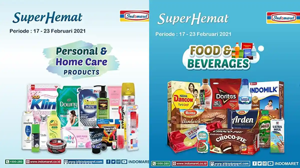 Promo Indomaret Hari Ini 18 Februari 2021, Diskon Susu, Beras, Mi Instan, Kecap, Tebus Minuman Rp500