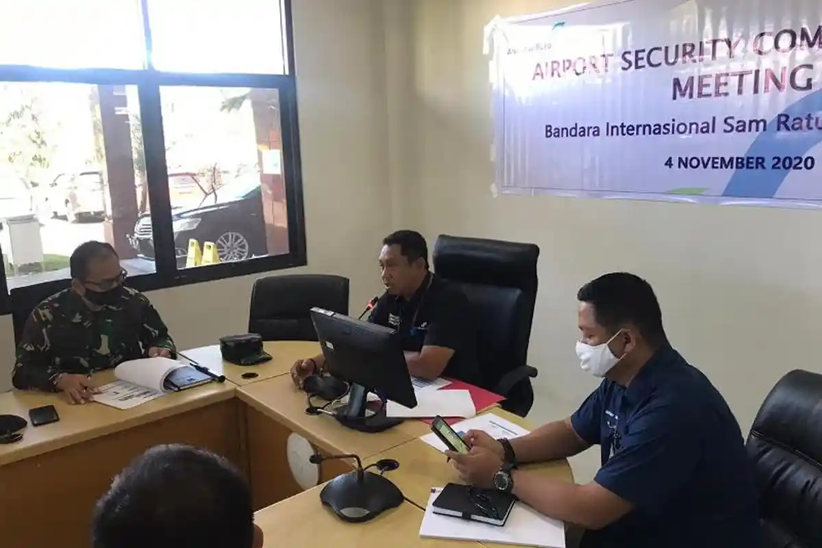 Komite Keamanan Bandara Samrat Fokus Hadapi Lonjakan Trafik Penumpang di Natal dan Tahun Baru