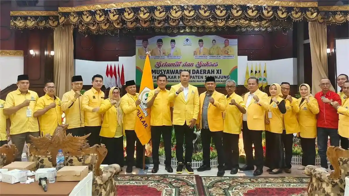 Benny Dwifa Lanjut Pimpin DPD Golkar Sijunjung Periode 2025-2030