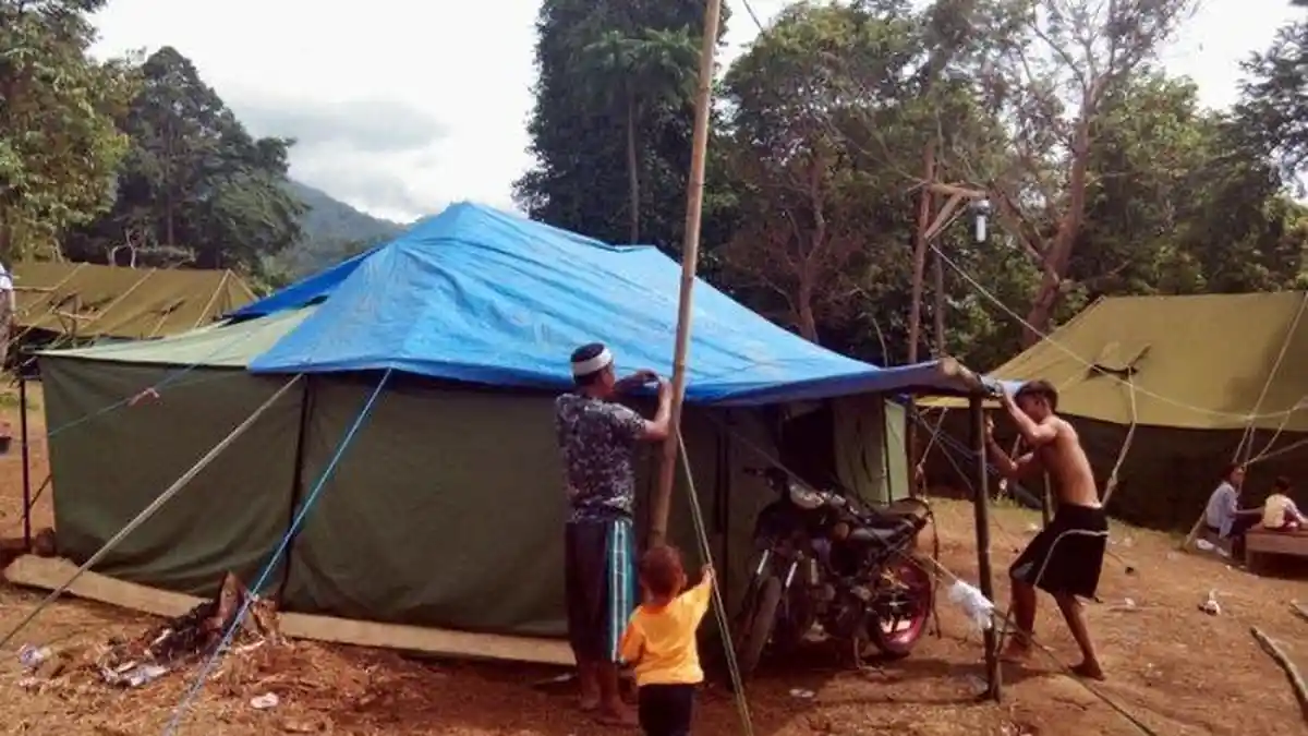 Korban Tsunami Masih Ada yang Tinggal di Pengungsian