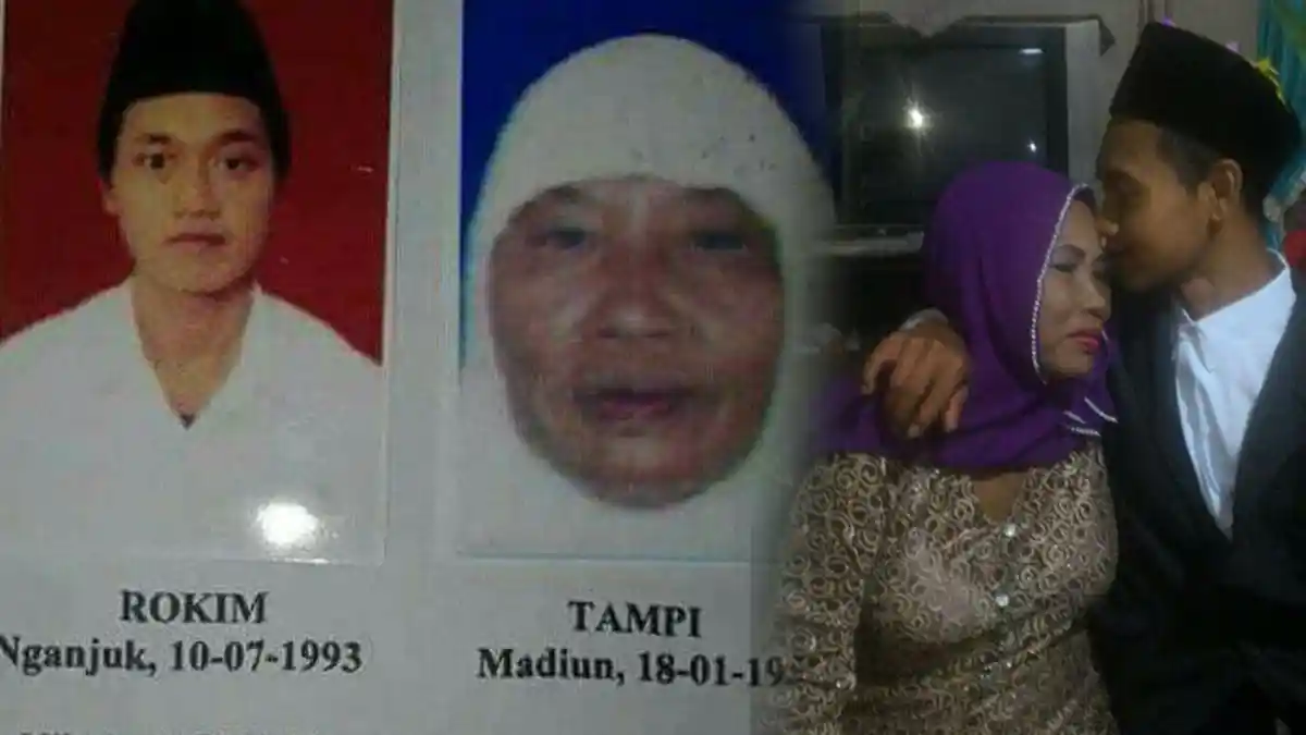 Heboh! Pemuda 24 Tahun Menikahi Wanita 67 Tahun di Madiun, Netizen 'Mungkin Sudah Jodoh'