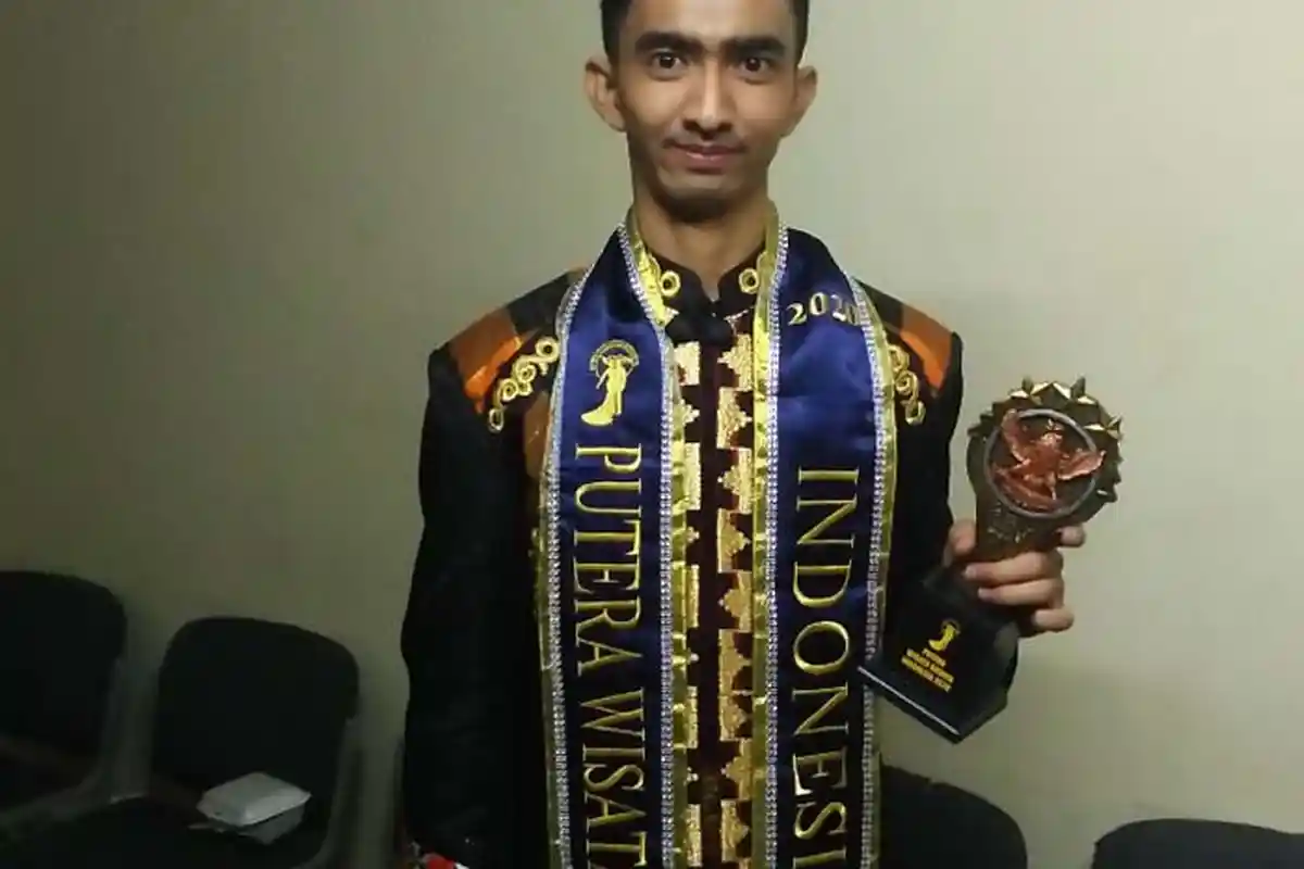 Pemuda Lampung Jadi Putra Wisata Budaya Indonesia 2020, Wahyu Alami Saraf Kejepit Saat Final