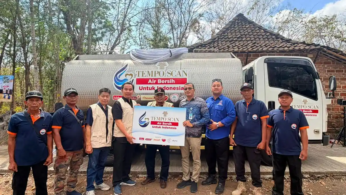 Ancaman Kekeringan Panjang, Tempo Scan Bantu Salurkan 640 Ribu Liter Air Bersih