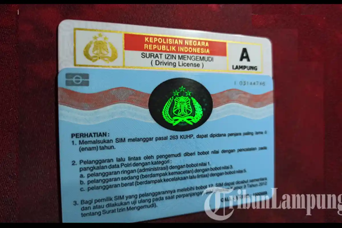 Biaya Bikin SIM A Khusus Online Tahun 2021, Akses Melalui sim.korlantas.polri.go.id