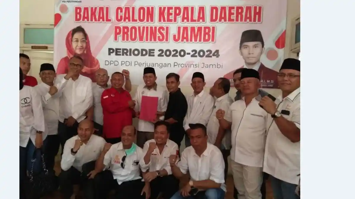 Ada 11 Kandidat Cagup dan Cawagup yang Ambil Formulir di PDIP, Ini Rinciannya