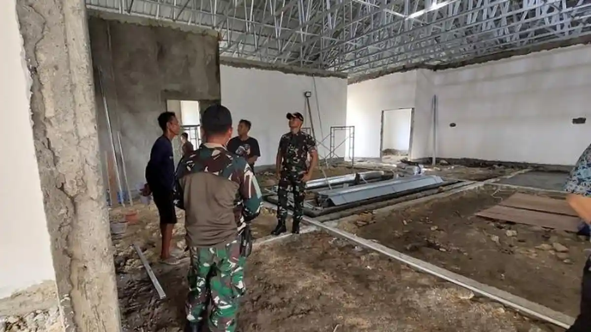 Progres Pembangunan Dapur SPPG di Lamongan Capai 70 Persen, Bisa Memproduksi 3000 Porsi MBG