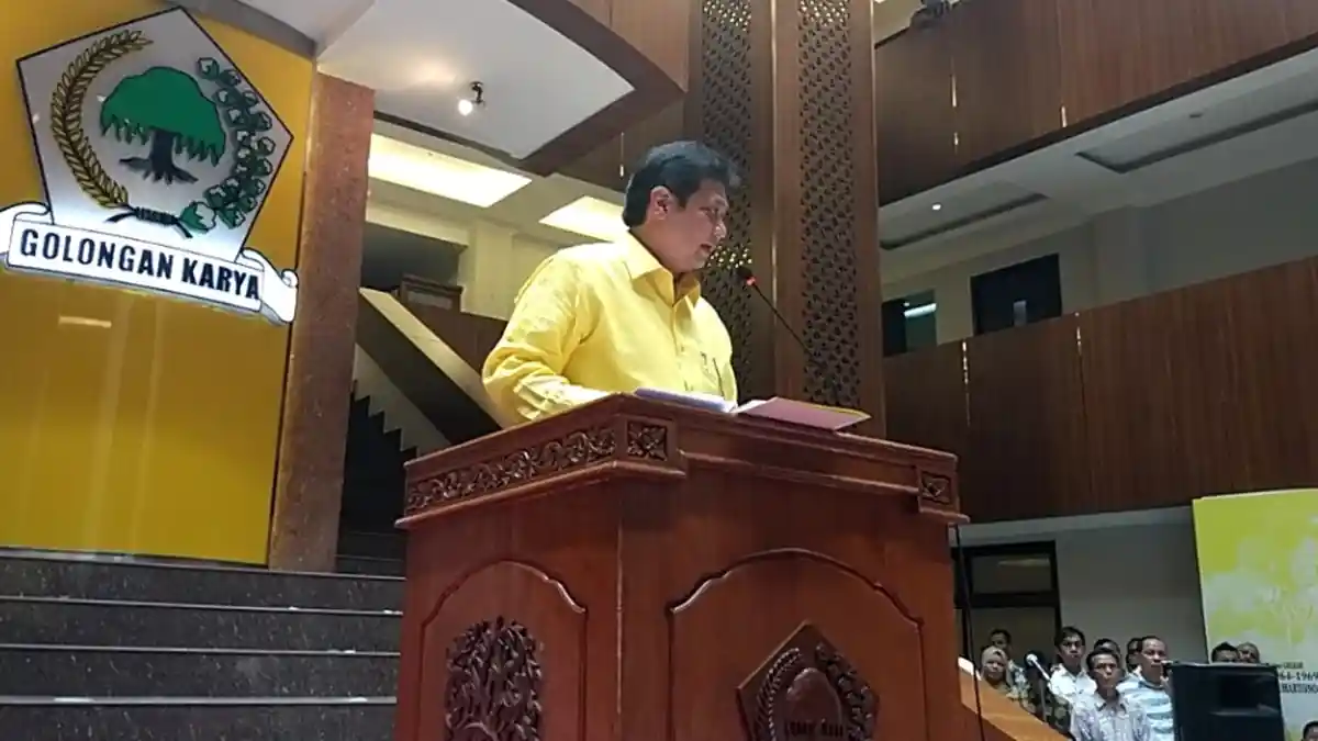 Inilah Susunan Lengkap Pengurus Inti Partai Golkar Periode 2017-2019 versi Airlangga