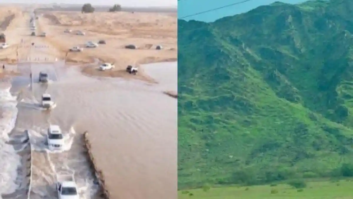 Geger Munculnya Danau Dadakan di Bekas Padang Pasir Arab, Begini Kata Pemerintah Arab Saudi