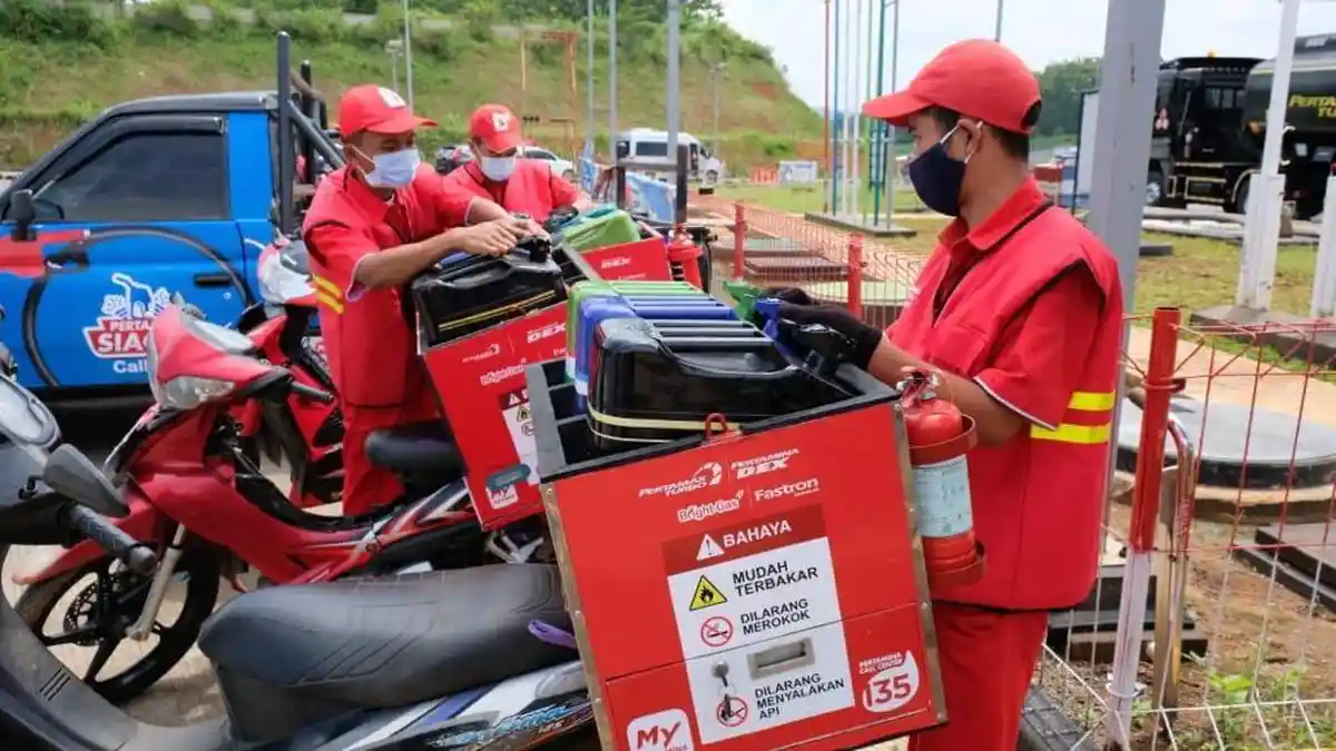 Pertamina Buka Layanan BBM untuk Pemudik di Tol Cisumdawu