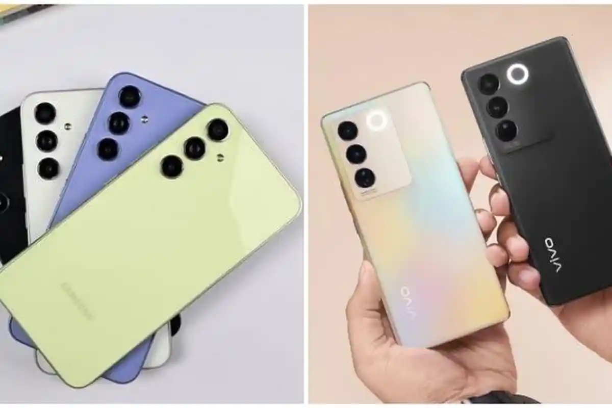 Perbandingan HP Samsung A54 5G vs Vivo V27 5G, Simak Harga dan Spesifikasinya