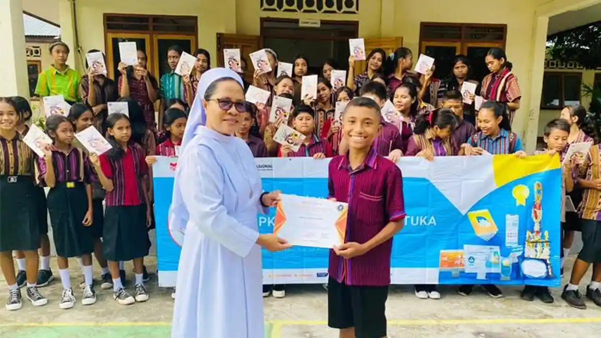 SMPK Sint. Gabriel Larantuka Kembali Luncurkan Buku Antologi Cerpen
