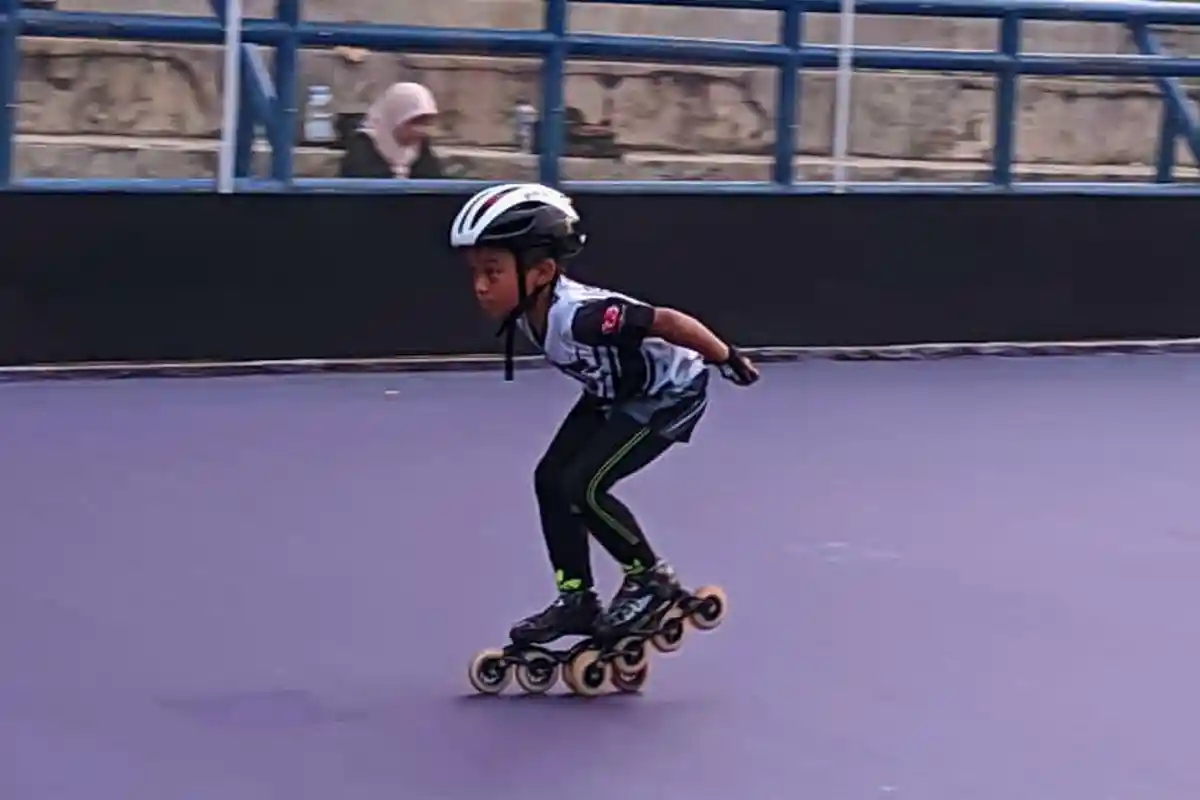 15 Atlet Sepatu Roda Ciamis Ikuti Kejurnas Champ of The Champ 2024 di Semarang