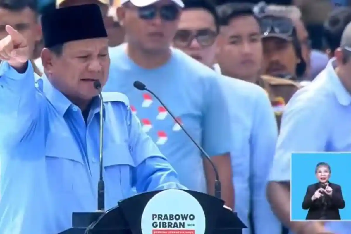 Prabowo: Yang Mengatakan Makan untuk Anak-anak Tidak Penting, Bukan Orang Waras