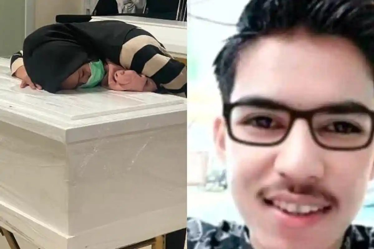 Yuni Nangis Peluk Peti Imam Masykur yang Dibunuh Paspampres, 'Begitu Cepat Sayang', Mohon Keadilan