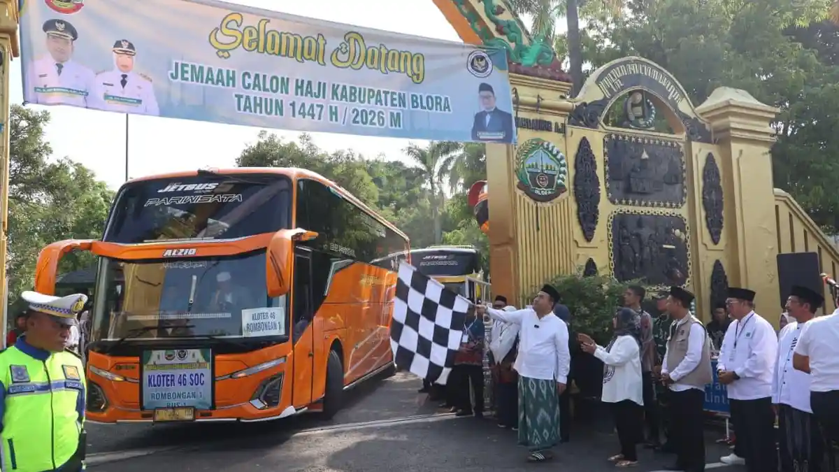 Sempat Gagal Tes, Calon Haji Asal Blora Akhirnya Bisa Berangkat Usai Dilakukan Pemeriksaan Ulang