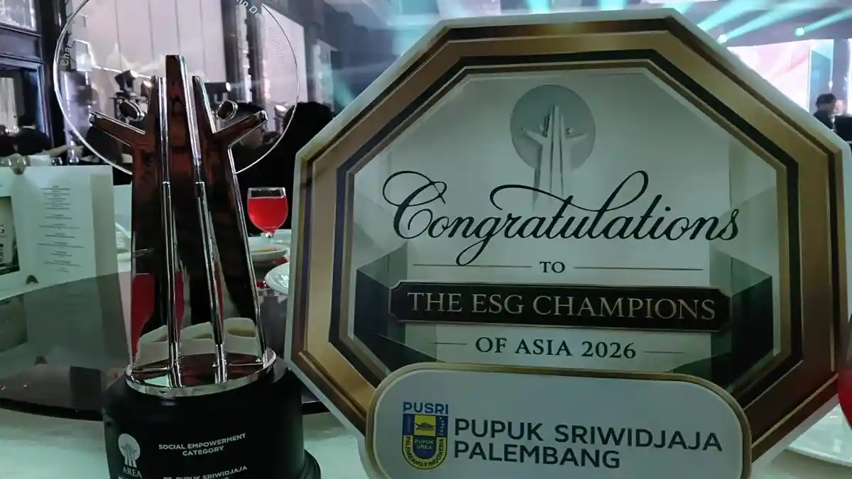Program Kopi Tebat Benawa Antar Pusri Raih Area Award 2036 Kategori Social Empowerment - Tribunsumsel.com