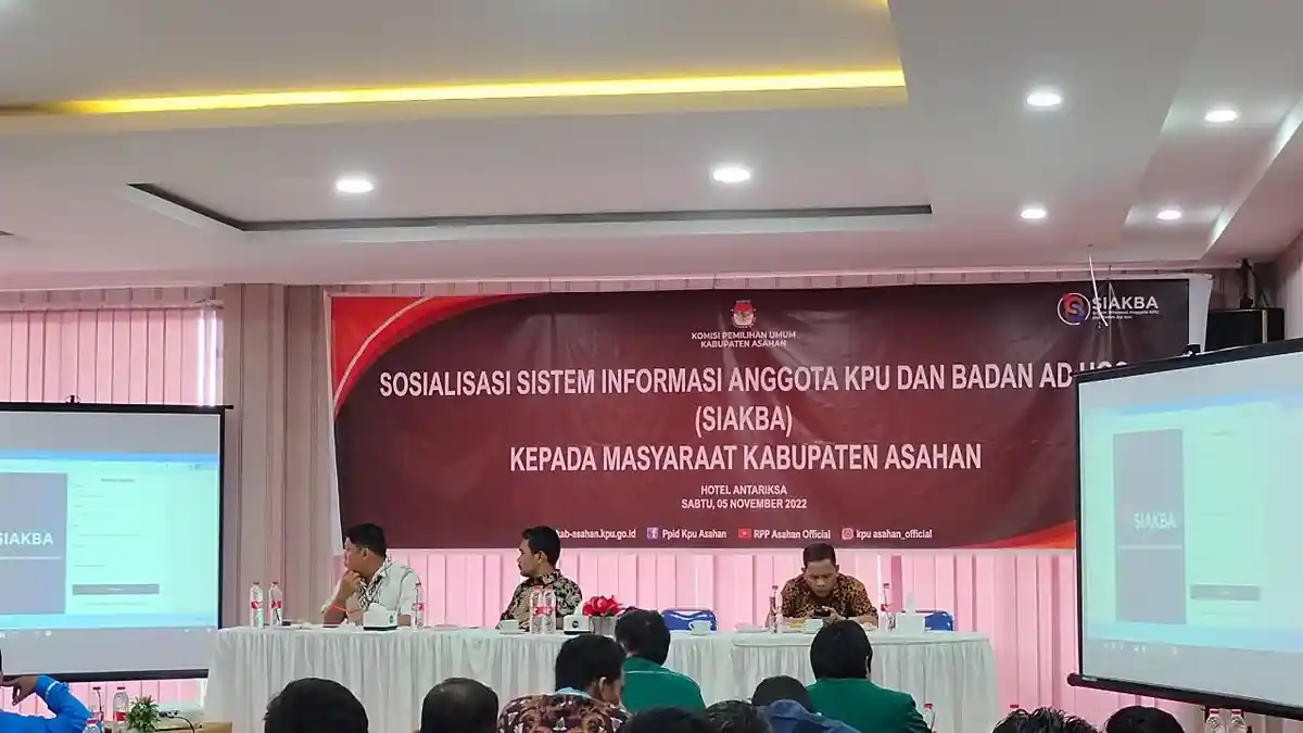 Pendaftaran PPK dan PPS Pemilu 2024 Secara Online, KPU Asahan Jelaskan Tata Cara Mendaftarnya