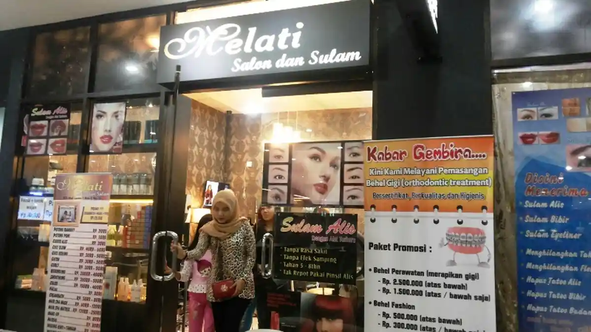 Pusat Perawatan Kecantikan dan Sulam Melati Salon BCS Mall Kini Layani Pasang Behel Gigi